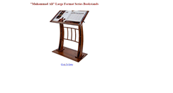 Desktop Screenshot of muhammadaligoatbookstand.com